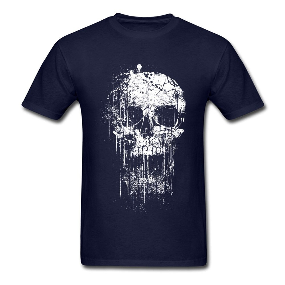 Rock Style Short Sleeve T-Shirts for Men and Women / Skull Print T-Shirts for You - HARD'N'HEAVY