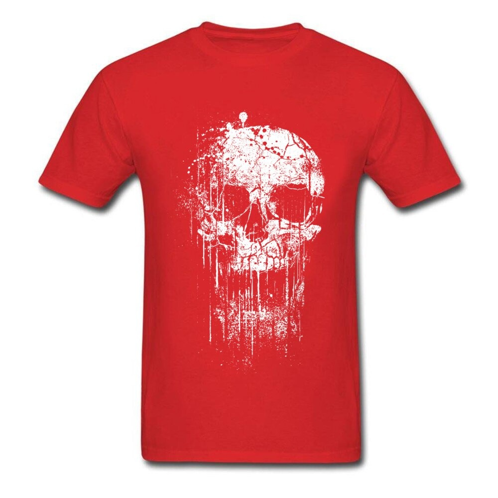 Rock Style Short Sleeve T-Shirts for Men and Women / Skull Print T-Shirts for You - HARD'N'HEAVY