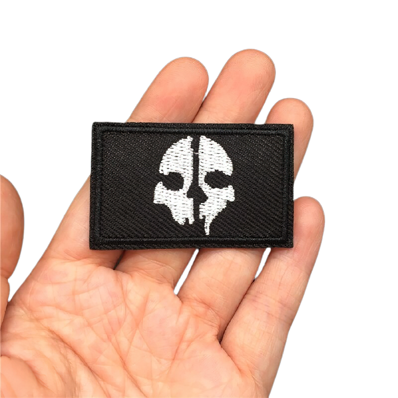 Rock Style Skull Patch / Casual Gothic Accessories For Clothing / Alternative Fashion - HARD'N'HEAVY