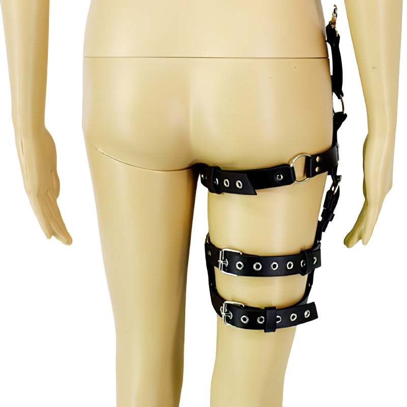 Sexy Belts For Women / Erotic Body Harness Garter Belt / Sexy Female Goth Cosumes - HARD'N'HEAVY