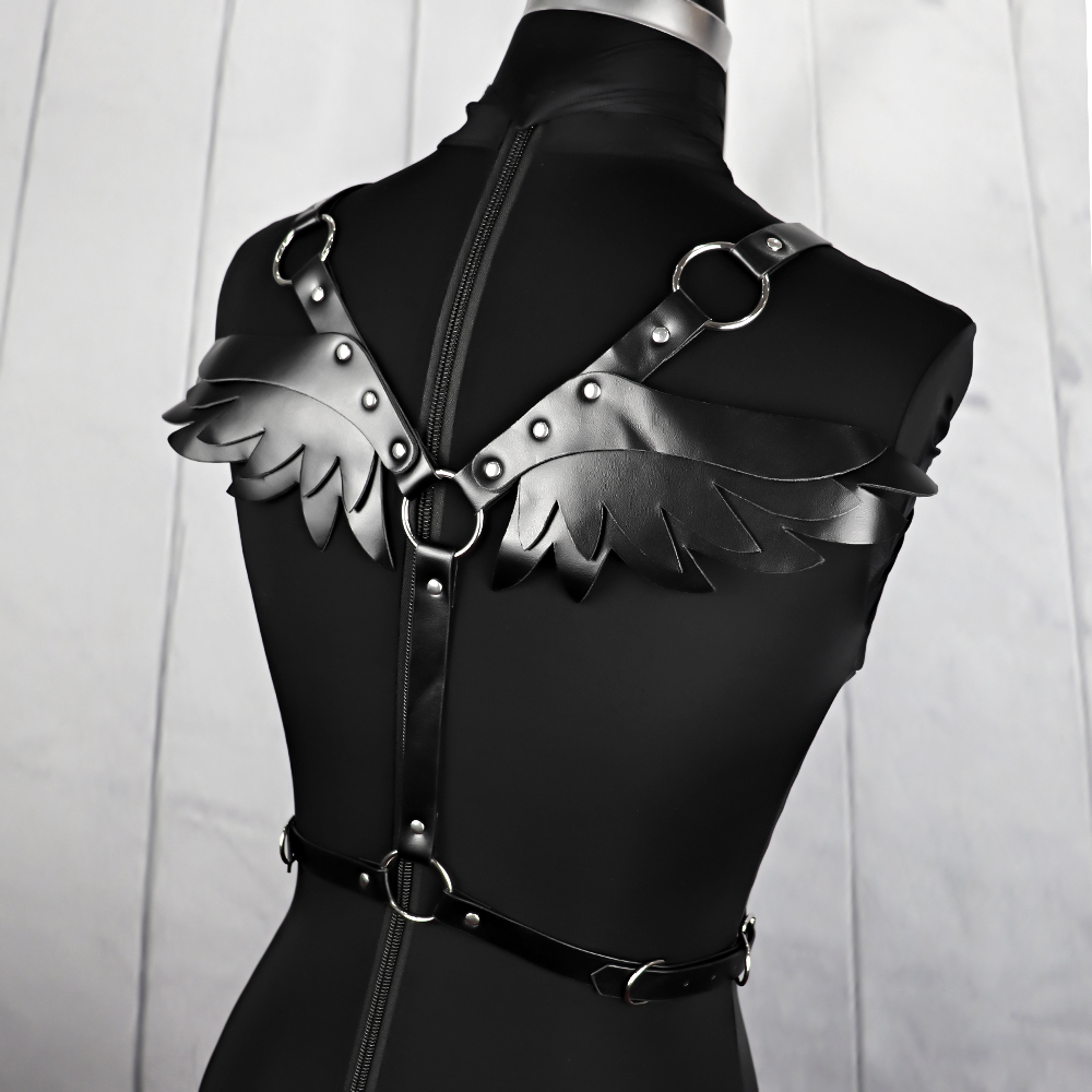 Sexy Women's Harness Gothic Belts / Fashion Angel Wings Body Jewelry - HARD'N'HEAVY