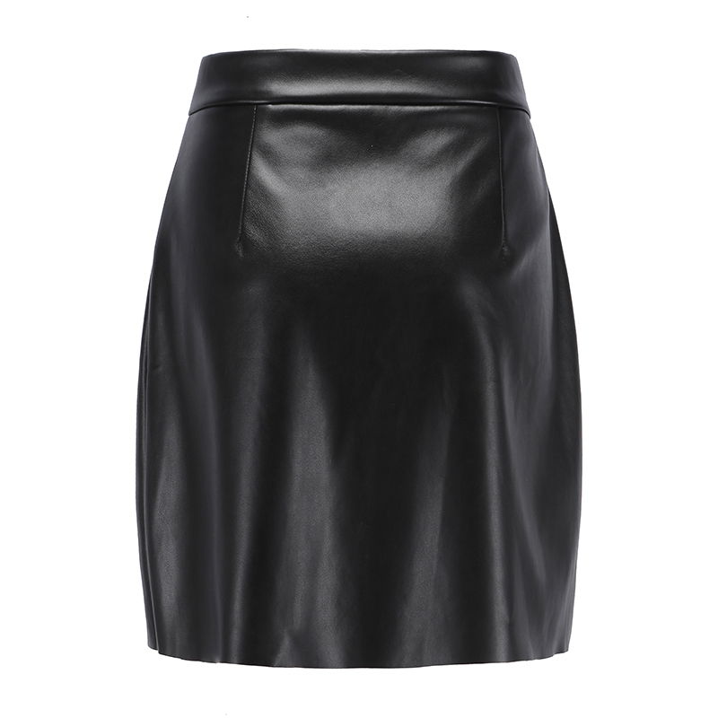 Sexy Women's Rock Style Skirt / High Waisted Skirts For Girls / Female Zipper Short Skirt - HARD'N'HEAVY