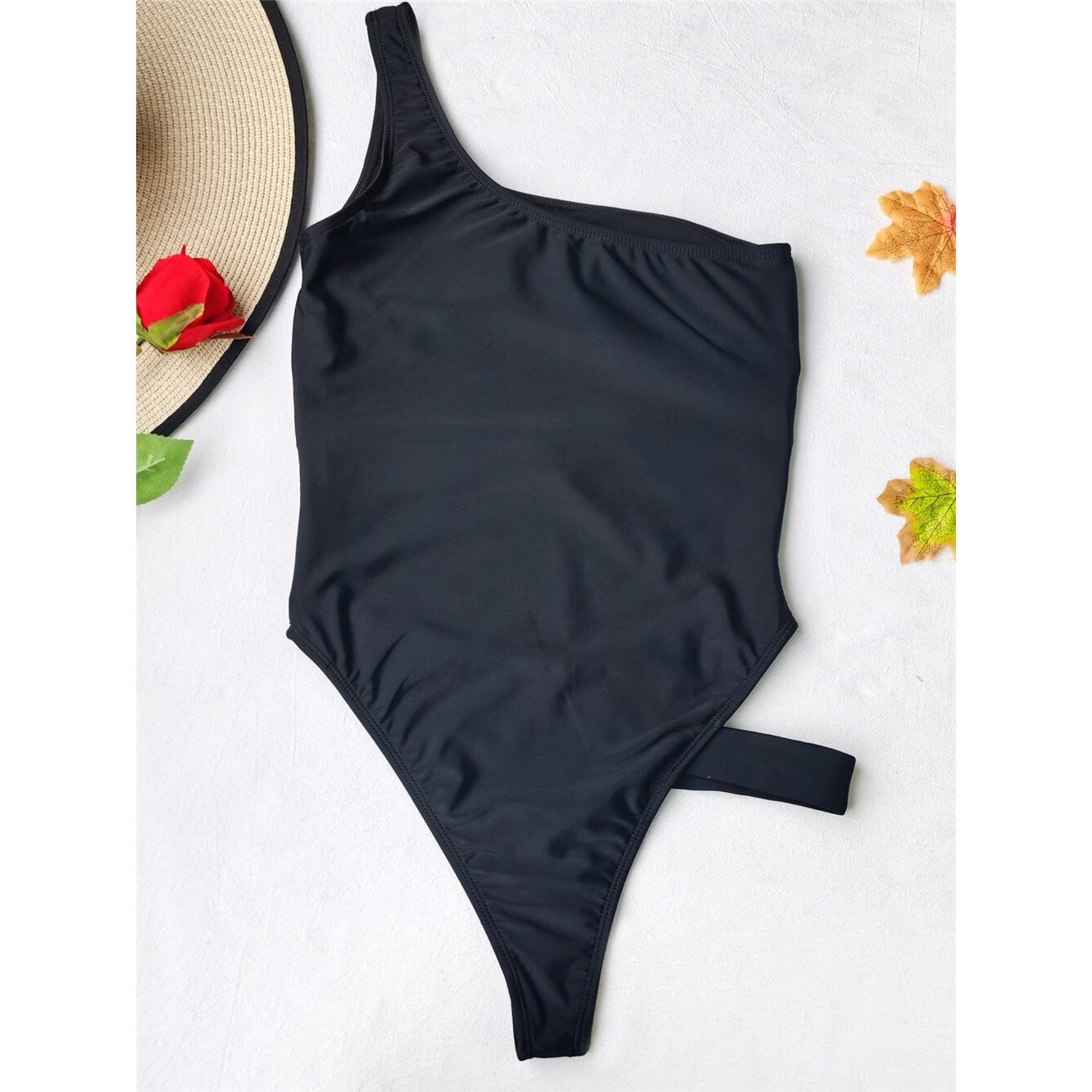 Sexy Women's Swimwear / Vintage Irregular Bikini / One Piece Aesthetic Female Swimsuit - HARD'N'HEAVY