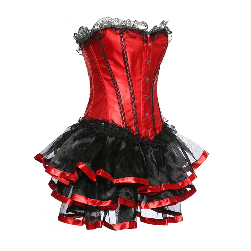 red and black two piece dress Sequin Hearts Black & Red 2 Piece Formal Dress