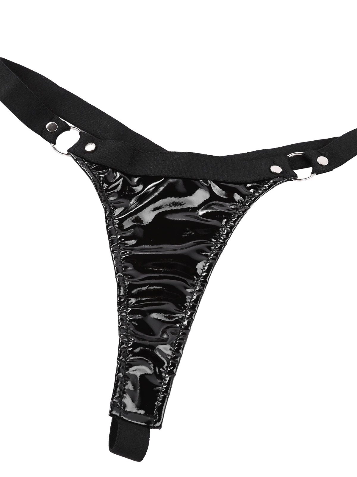 Sexy Women's Underwear Set / Rave Underwear / Elastic Straps Bikini Bra Tops with Mini G-string - HARD'N'HEAVY