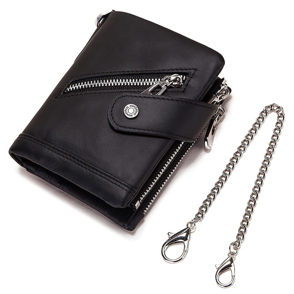 URBAN LEATHER Men Formal Black Genuine Leather Wallet Black - Price in  India | Flipkart.com