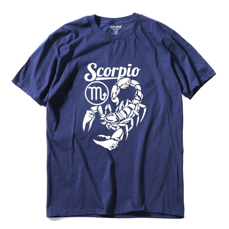 Short sleeve Scorpio print T-Shirts / Womens graphic tees / Zodiac cool t shirts - HARD'N'HEAVY