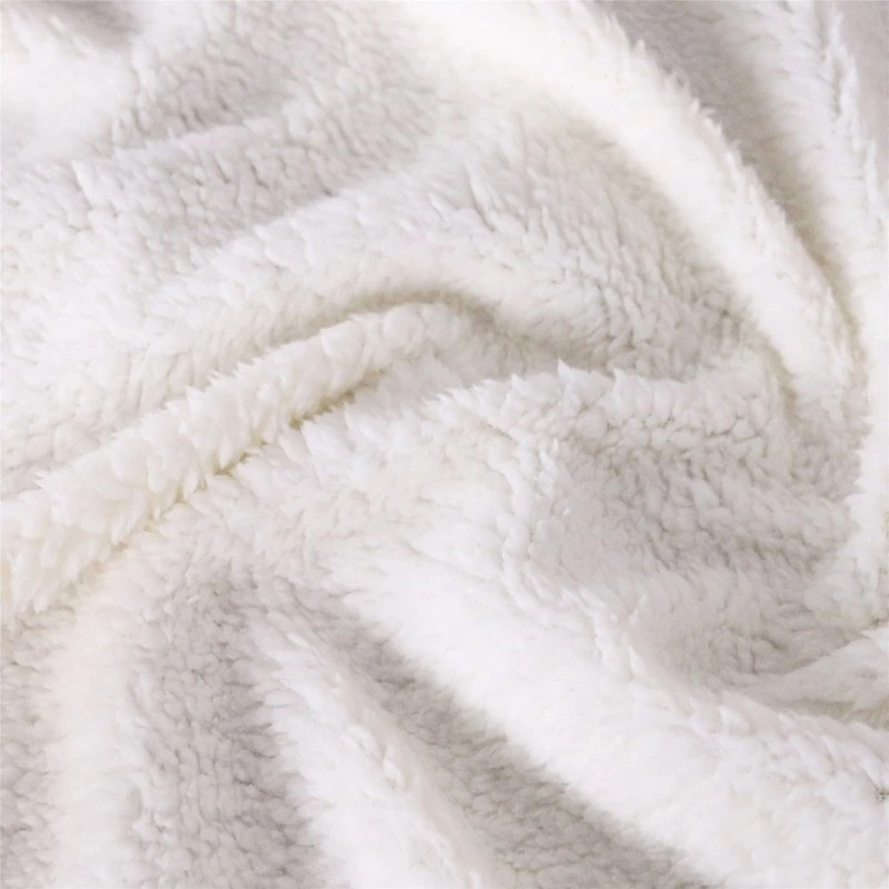 Skeleton Design Sherpa Blanket / Gothic Plush Blanket for Bed - HARD'N'HEAVY