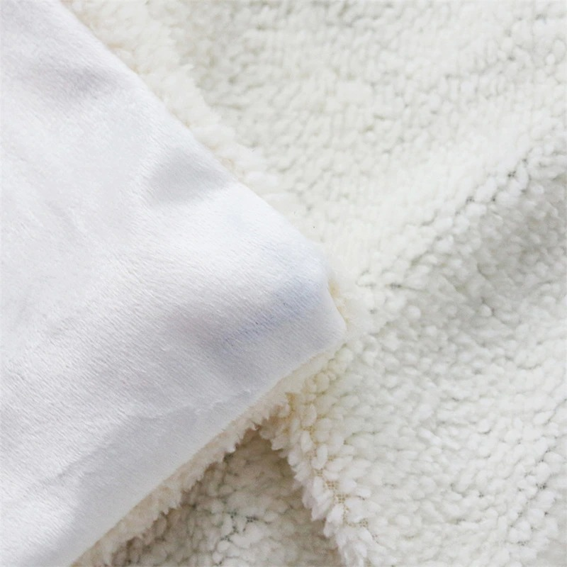 Skeleton Design Sherpa Blanket / Gothic Plush Blanket for Bed - HARD'N'HEAVY