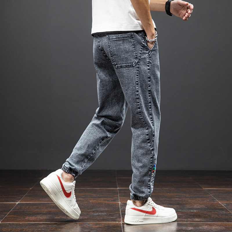 Comfortable Denim Cargo Pants for Men / Cool Casual Loose Jeans in Three Colors - HARD'N'HEAVY