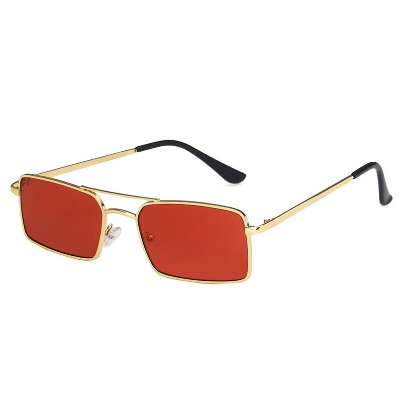 Small Square Women‘s Sunglasses Frame / Vintage Alloy Metal UV400 Sun Glasses for Men & Women - HARD'N'HEAVY