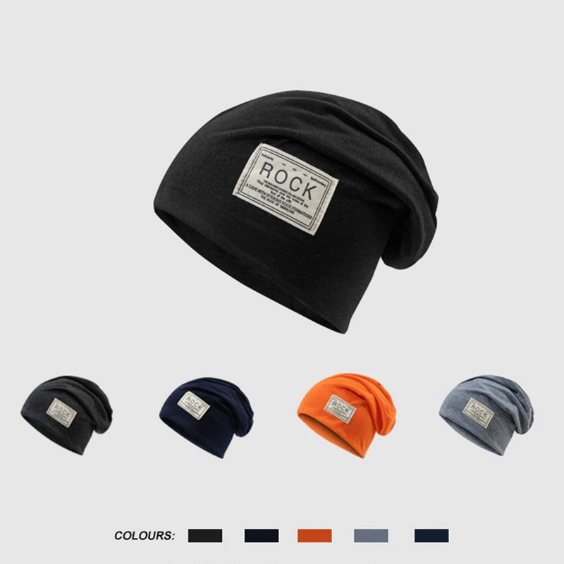 Soft stretch beanie with stylish embroidery, available in various colors for a trendy outdoor accessory.