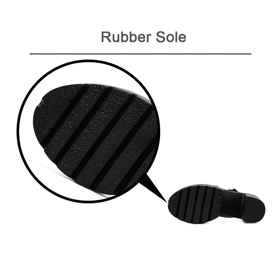 Close-up of the rubber sole of Gothic high heel gladiator sandals, showcasing durability and grip.