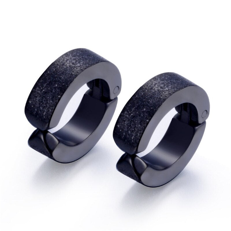 Stainless Steel Stud Earrings / Cool Jewelry Gift for Men and Women in Alternative Fashion - HARD'N'HEAVY