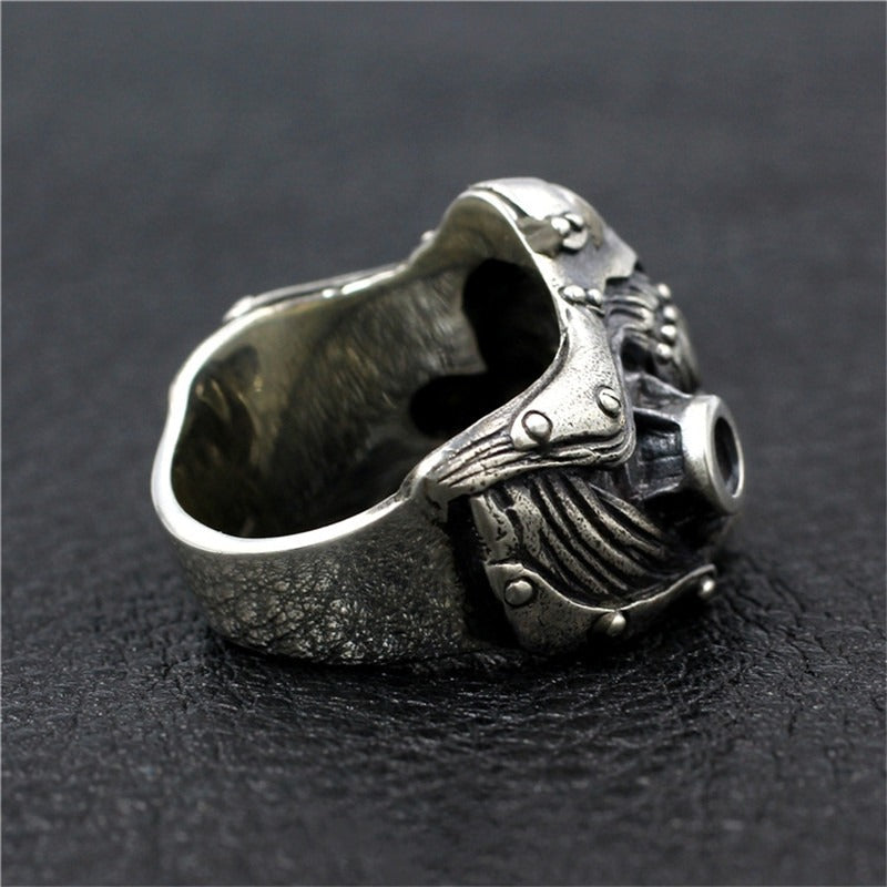 Stamp Punk Rock Mad Max Immortal Joe Mask Ring / Luxury Hollow Out Rings for Men & Women - HARD'N'HEAVY