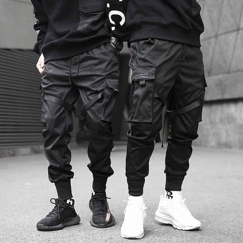 Streetwear Unisex Punk Pant / Casual Trousers Joggers With Multi-Pocket - HARD'N'HEAVY