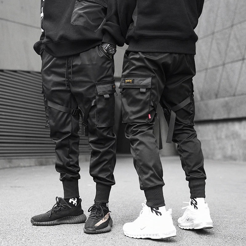Streetwear Unisex Punk Pant / Casual Trousers Joggers With Multi-Pocket - HARD'N'HEAVY