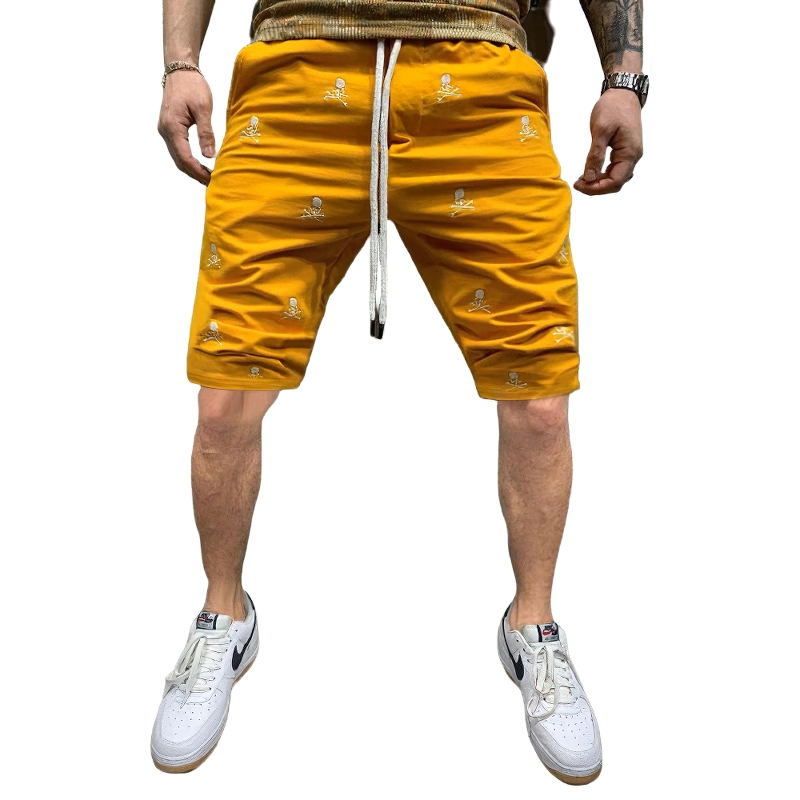 Stylish Men's Shorts Lace-up / Summer Classic Simple Beach Shorts - HARD'N'HEAVY