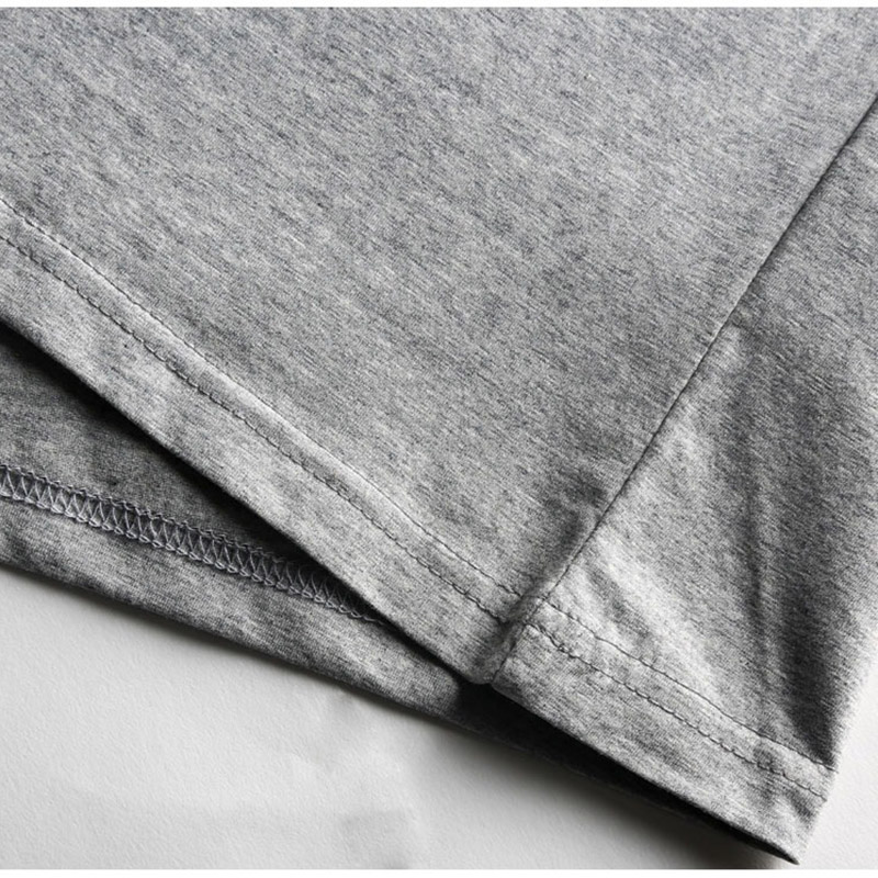 Stylish Solid V Neck Stretch T-shirt for Men / Male Slim Fit Short Sleeve T-shirts - HARD'N'HEAVY