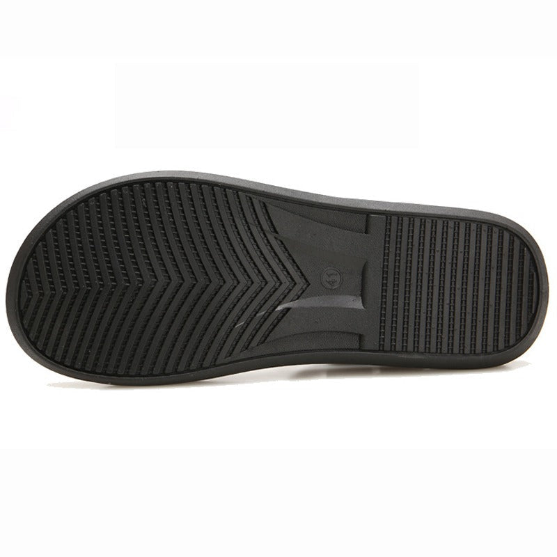 Sole of unisex gladiator sandals with textured grip pattern for maximum comfort and durability during summer activities.