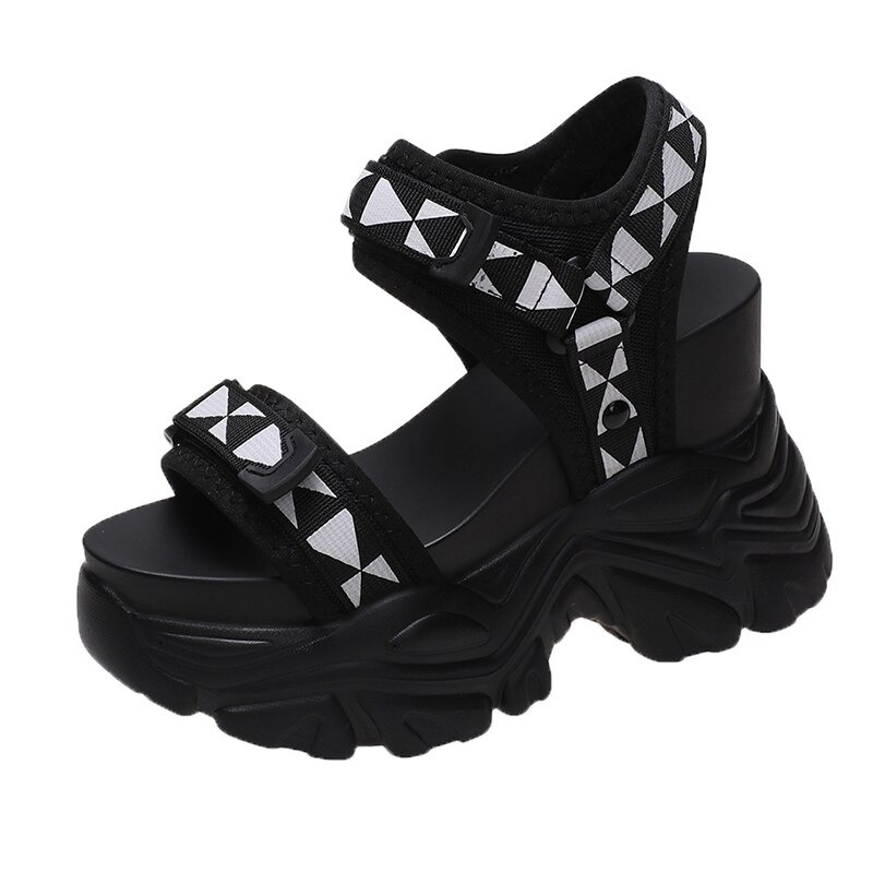 Summer Super High Platform Sandals for Ladies / Women Wedges Thick Bottom Casual Shoes - HARD'N'HEAVY