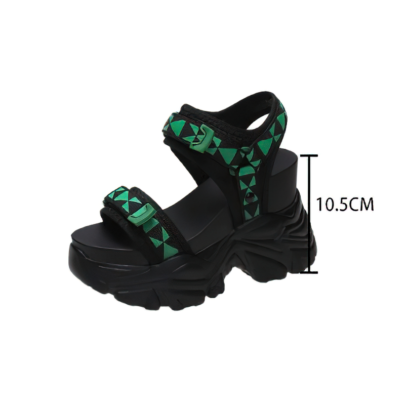 Summer Super High Platform Sandals for Ladies / Women Wedges Thick Bottom Casual Shoes - HARD'N'HEAVY