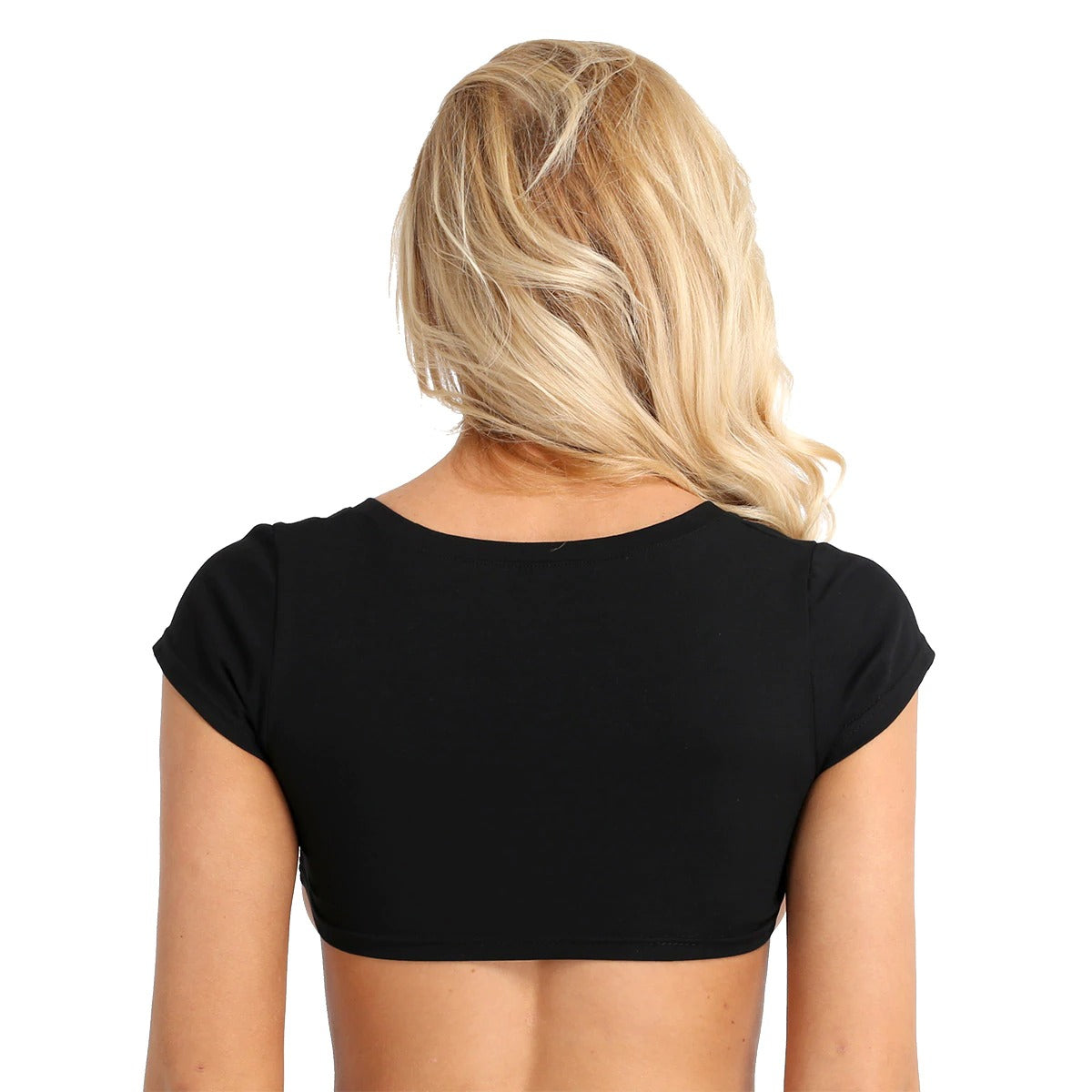 Super Cropped Summer Sexy T shirt / Women's Alternative Fashion Cotton Tops for Night Hangout - HARD'N'HEAVY