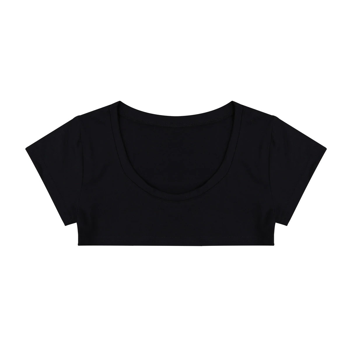 Super Cropped Summer Sexy T shirt / Women's Alternative Fashion Cotton Tops for Night Hangout - HARD'N'HEAVY