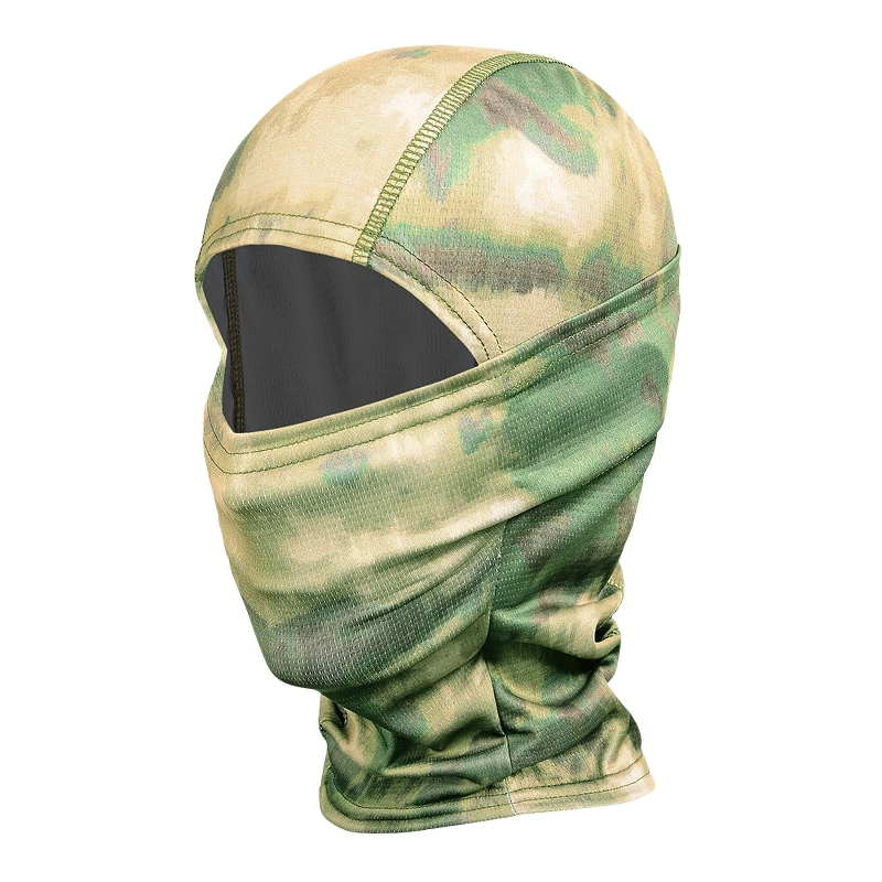 Unisex full face camouflage balaclava scarf in army style, perfect for men and women, made from quality materials.