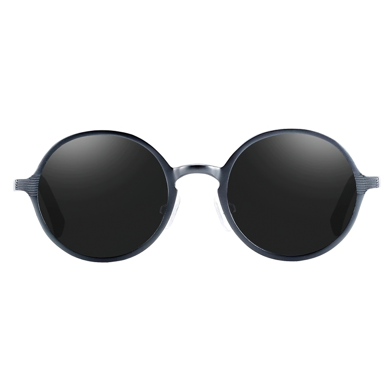 Unisex luxury round sunglasses in vintage style, perfect accessory for casual outfits and stylish looks.