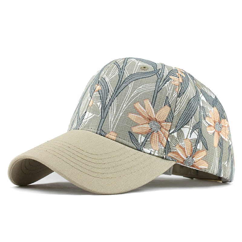Unisex Stylish Baseball Cap / Casual Cotton Hat Of Printing Flowers / Streetwear - HARD'N'HEAVY