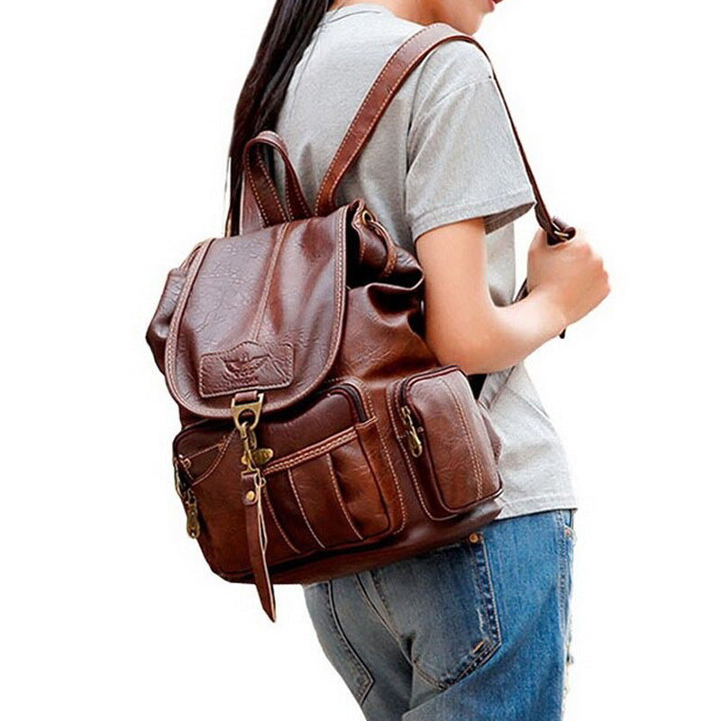 Vintage PU Leather Women's Backpack / Alternative Fashion Accessories Women Bags Vintage PU Leather Women's Backpack / Alternative Fashion Accessories Women Bags
