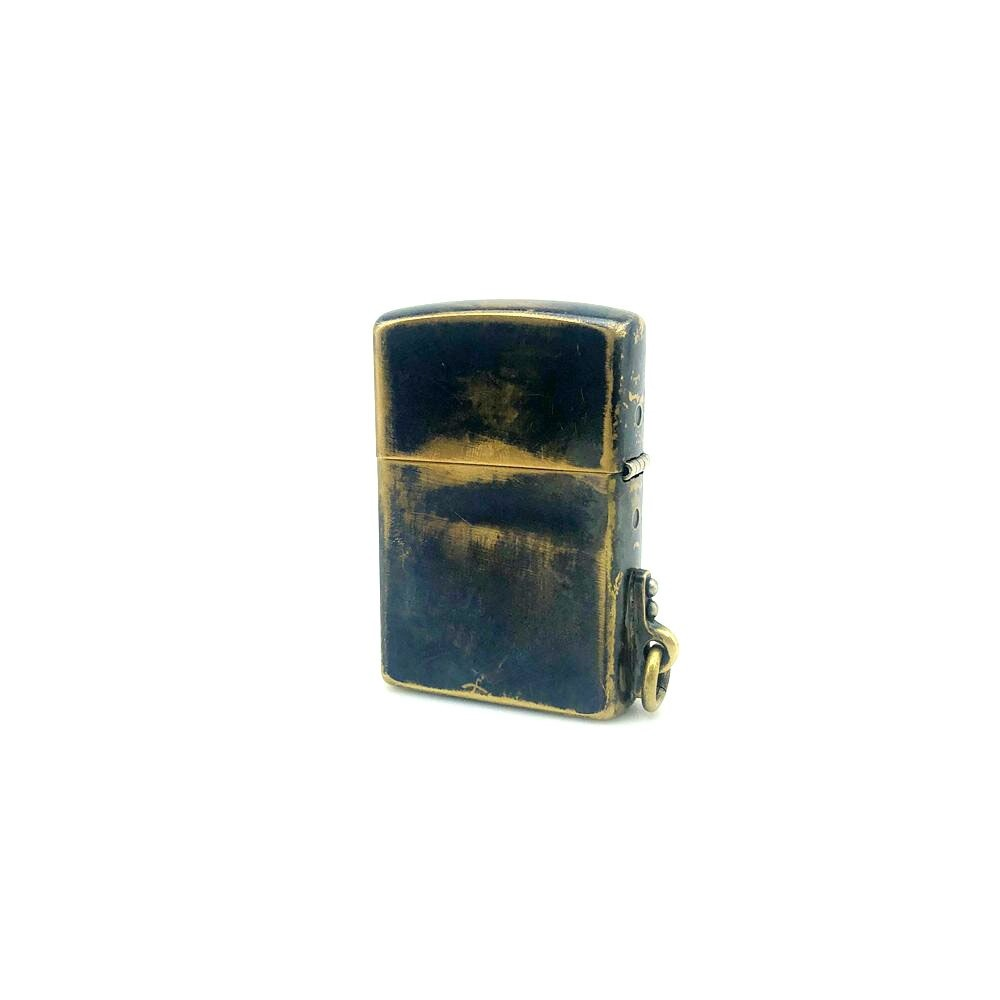 Vintage Lighter Case With Rivets / Unisex Box For Lighter / Cool Metal Accessoire With Beatle - HARD'N'HEAVY