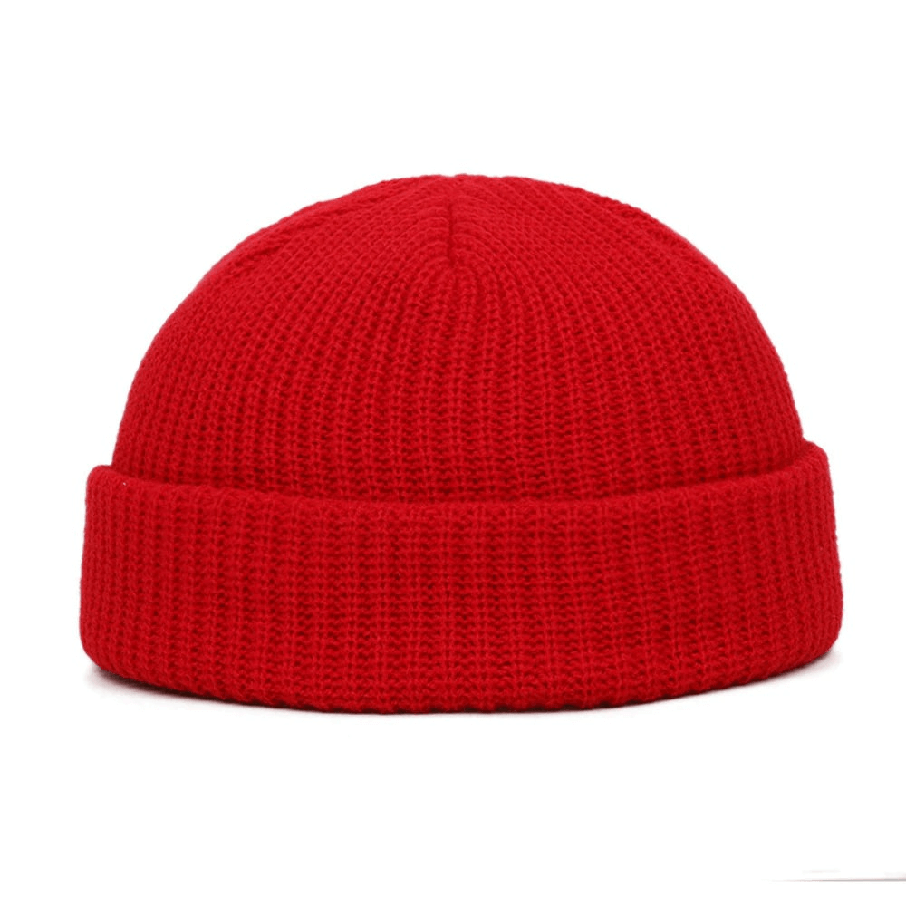 Warm Casual Short Elastic Beanies / Wool Knitted Skull Male Cap / Accessories for Men