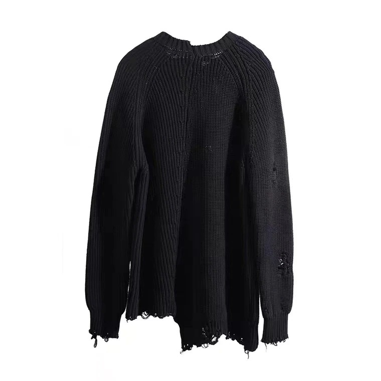 Warm Men's Knitted Sweater / Fashion Comfy O-Neck Pullover / Alternative Style Clothing - HARD'N'HEAVY