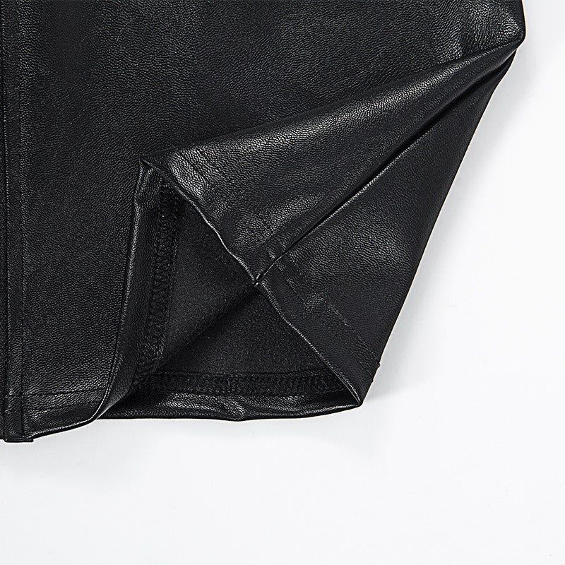 Close-up of black zipper detail on Gothic style corset dress fabric, showcasing its unique texture and quality.