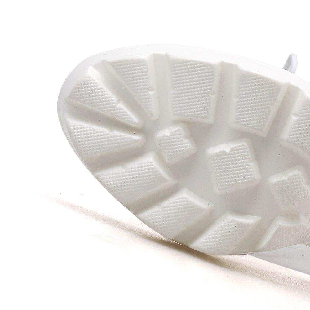 Sole view of women’s ankle transparent shoes featuring a textured white bottom for stylish grip and comfort.