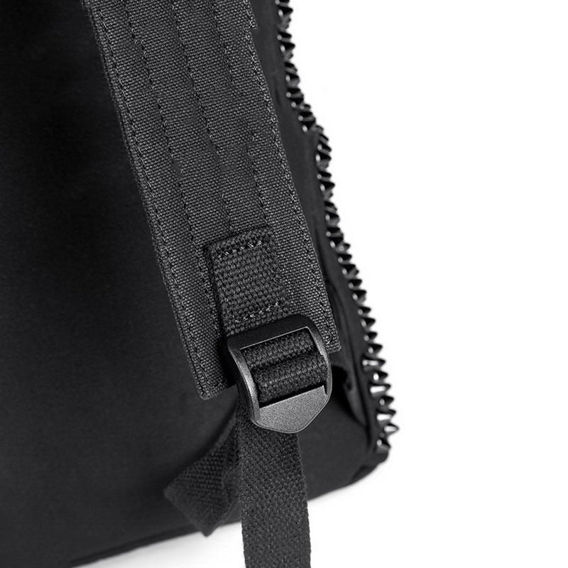 Women Black Backpack with Large Capacity and with Many of Rivets / Rock Style Accessories - HARD'N'HEAVY