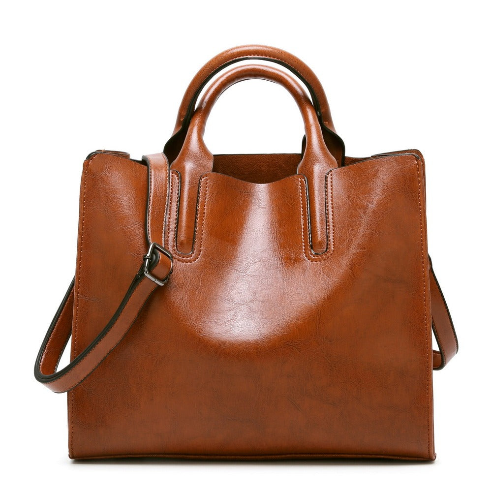 Women PU Leather Bag / Female Large Messenger Bag / Ladies Shoulder Bag in Alternative Fashion - HARD'N'HEAVY