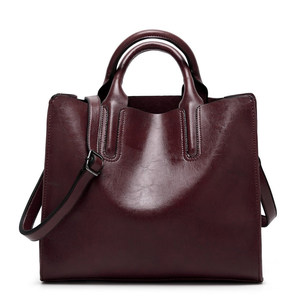 Women PU Leather Bag / Female Large Messenger Bag / Ladies Shoulder Bag in Alternative Fashion - HARD'N'HEAVY