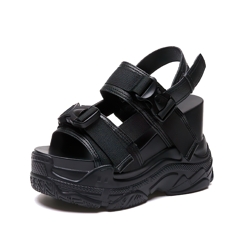 Women's Comfortable Platform Summer Sandals / Female Alternative Open Toe Shoes - HARD'N'HEAVY