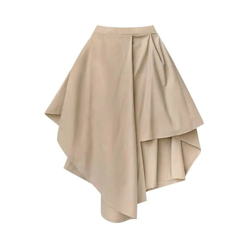 Women's Aesthetic Short Skirt / Gothic Style Women's Zipper Skirt / Vintage Female Black Skirt