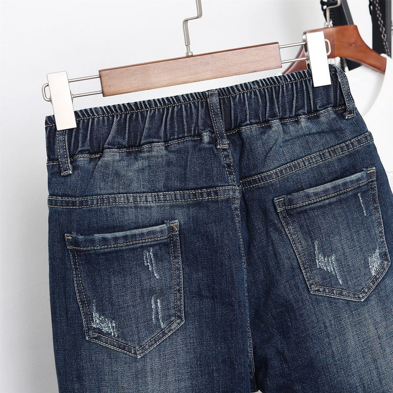 Women's Fashion Loose Jeans / Female High Waist Long Trousers / Women's Streetwear With Pockets - HARD'N'HEAVY