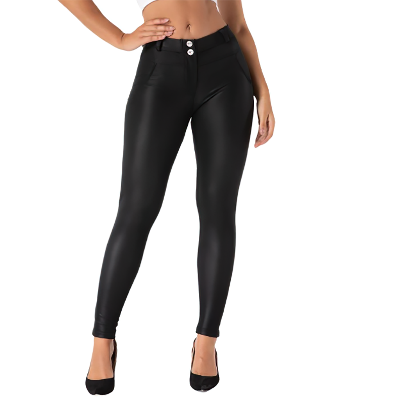 womens matte black pu leather pants skinny stretch pencil trousers alternative fashion 010 b3d19d1f aa9a 4e25 ac15 b84c0bf0f9f4