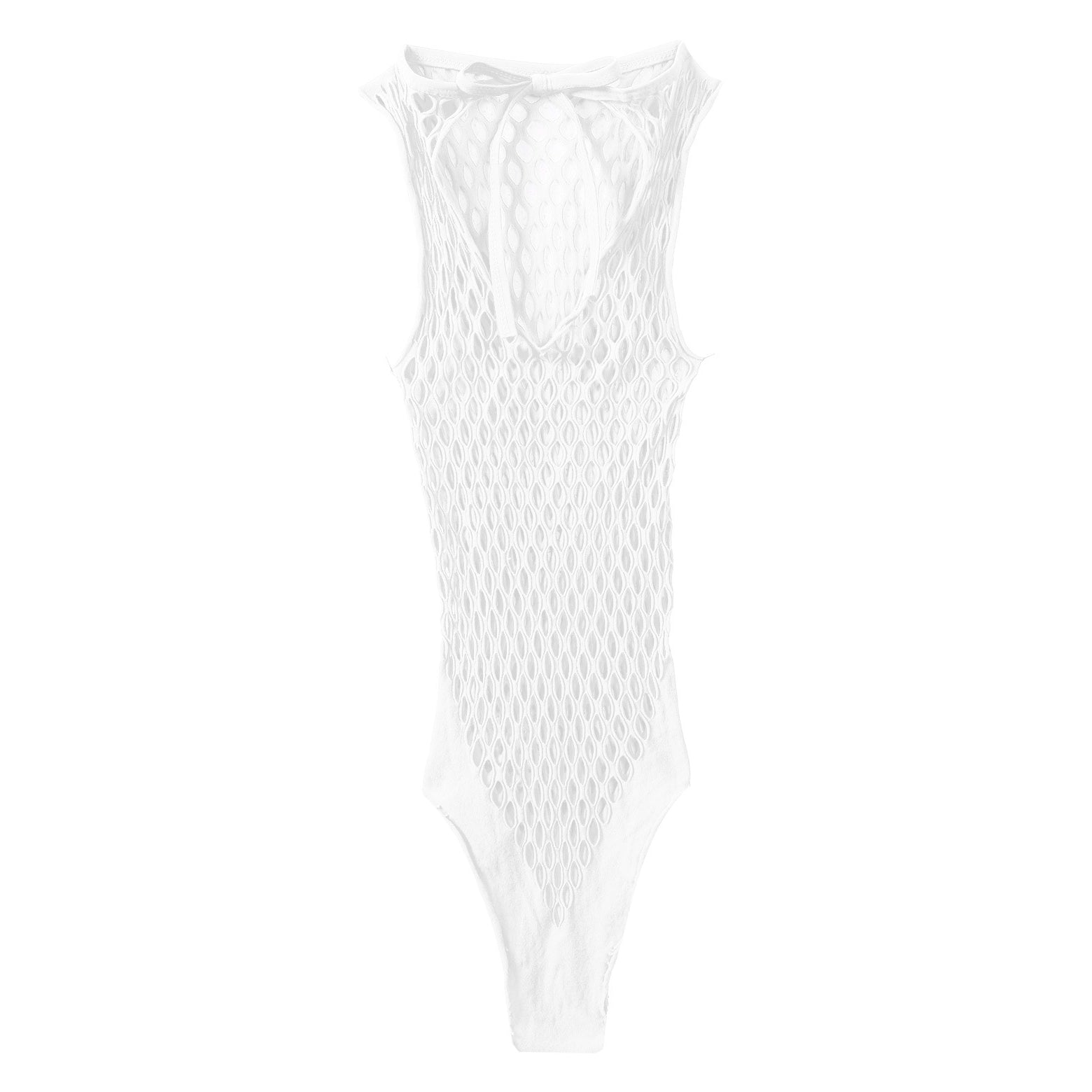 Women's Sexy One-piece See Through Hollow Out Netted Bodysuits / Female Erotic Clothing - HARD'N'HEAVY