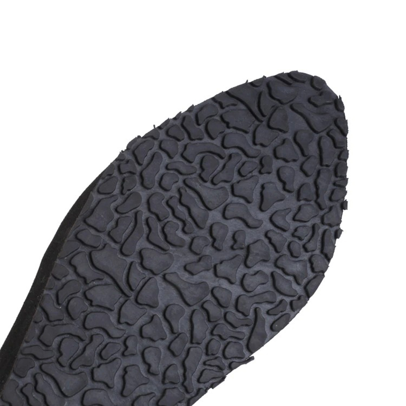 Close-up of a textured rubber sole, showcasing grip patterns for women's gothic platform boots.