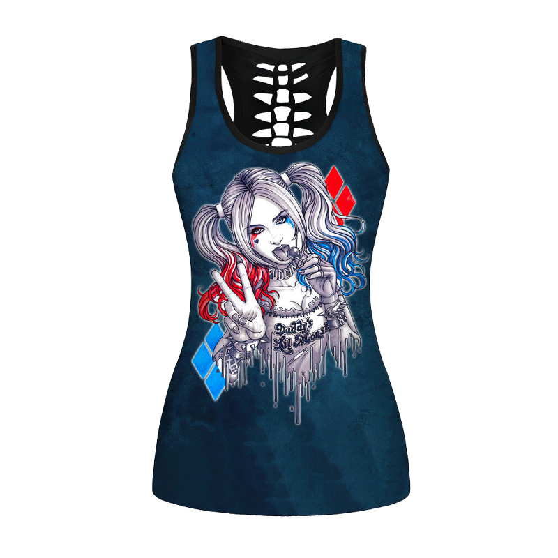 Women's Tank Top With Harley Quinn Print / Party Clothes For Women #1 - HARD'N'HEAVY